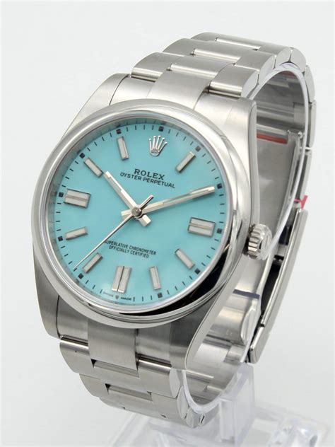 rolex tiffany blue dial.